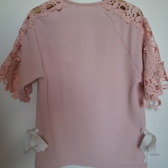 🌸J.Dress - Pink Cut Out Top - Size L - Picture 8 of 9